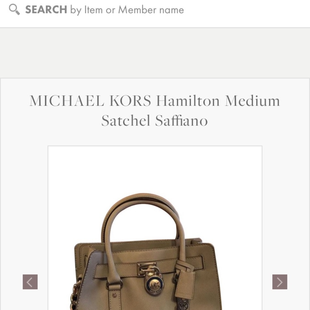 Michael michael Kors Saffiano leather tote. - Picture 2 of 8